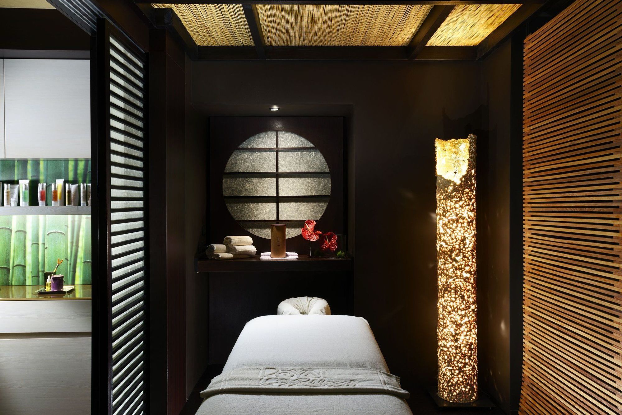 รอยัลโฮเต็ลซานเรโม Hotel สิ่งอำนวยความสะดวก รูปภาพ A treatment room at the spa