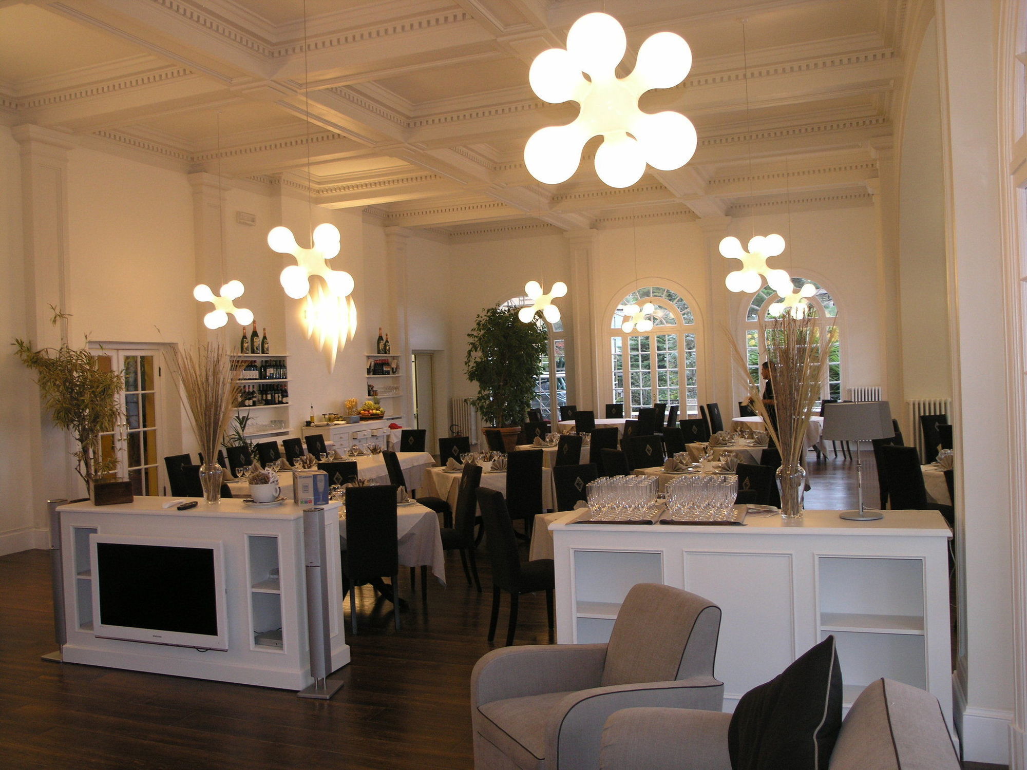 รอยัลโฮเต็ลซานเรโม Hotel ภายนอก รูปภาพ Restaurant "La Table d'Or"